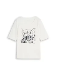 T-shirt crew neck with print female