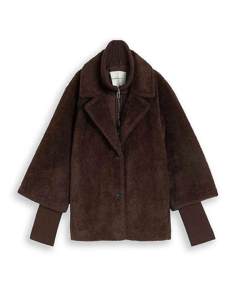Cape - Poncho braun XL damen - Tom tailor - FashionsVida