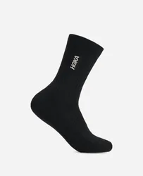 Lifestyle Crew Sock in Black, Size Small