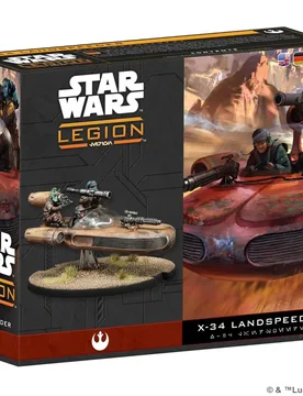 Star wars: Legion - x-34 landspeeder - Atomic Mass Games - FashionsVida