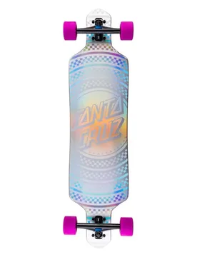 Planche à Roulettes Cruiser Prismatic Dot 9.0 X 36 Drop Thru One Size unisex - Santa Cruz - FashionsVida