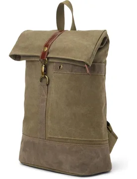 Verhunt - Mochila en canvas y piel - Verhunt - FashionsVida