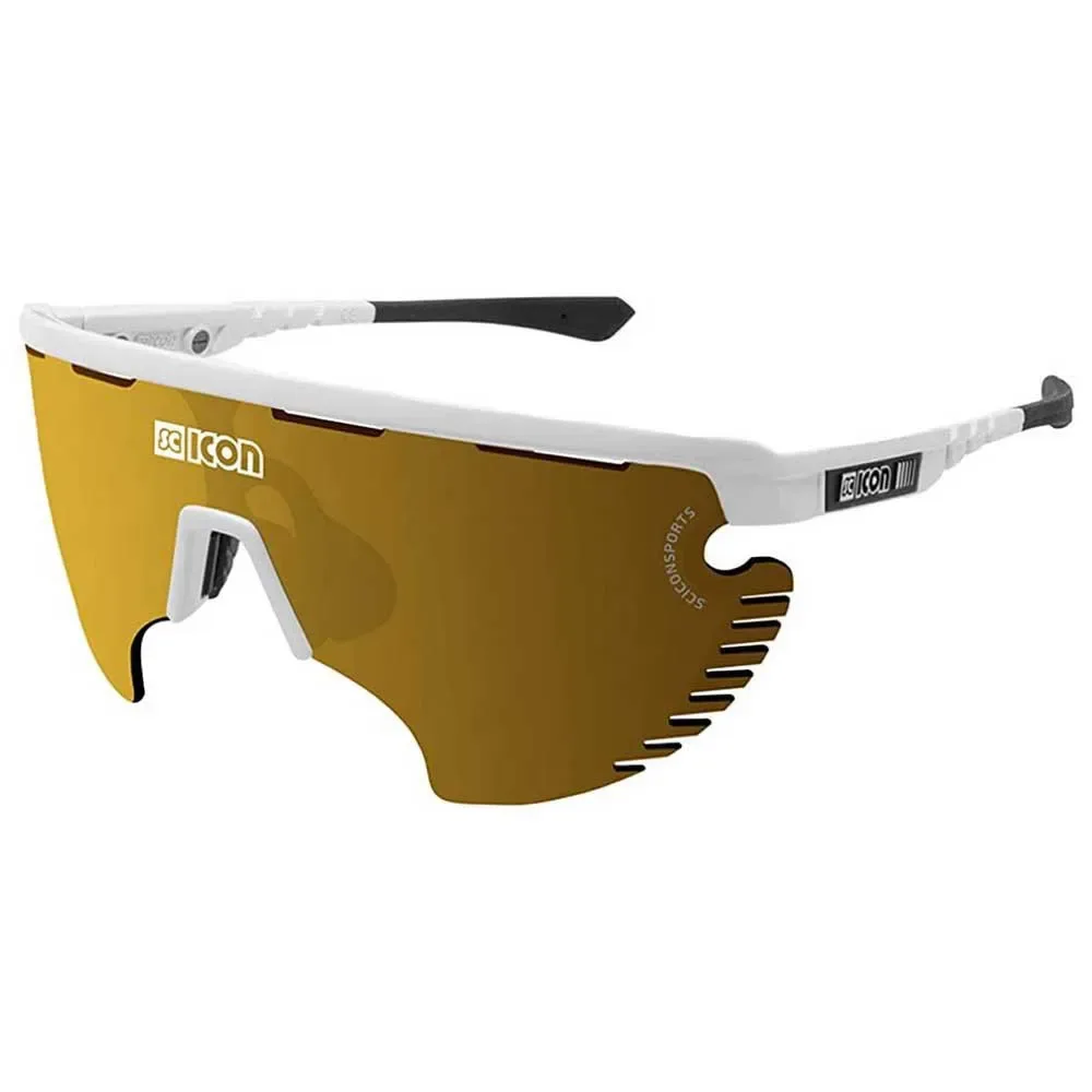 Occhiali Da Sole Aerowing Lamon White Gloss - SCICON - FashionsVida