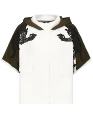 Monari Cape - Poncho blanco 36