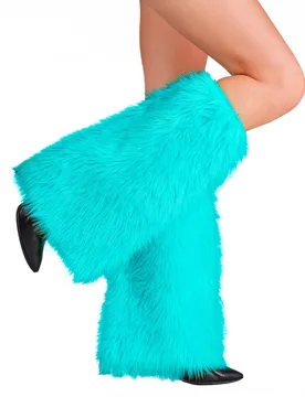 Fell Stulpen für Erwachsene hellblau - Widmann - FashionsVida