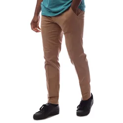 Mens Kaiton Slim-Fit Trousers In Beige - Size 38 (Waist)