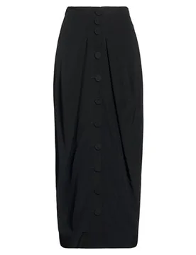 Falda larga Mujer Negro 34,36,38 Mujer - Gentryportofino - FashionsVida