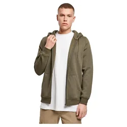 Felpa Con Zip Heavy Olive L