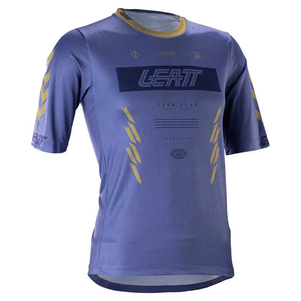 Maglia A Maniche Corte Gravity .0 Cosmic Blue - Leatt - FashionsVida