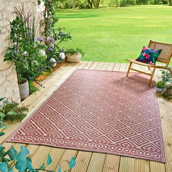 Outdoor-Teppich 120x180cm mokka