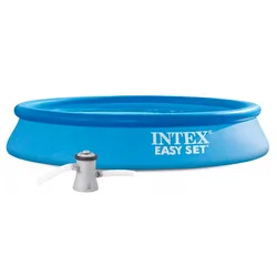 Easy Set Round Inflatable Swimming Pool With Filter Pump 305x61cm Blue 305 x 61 cm unisex
