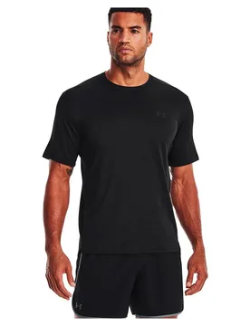 T-shirt à Manches Courtes Tech Vent Black / Black 2XL - Under armour - FashionsVida