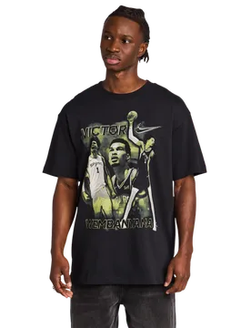 NBA Uomo - Magliette Nero - Taglia L - Jersey di cotone L - Nike - FashionsVida