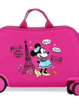 Maleta infantil 2 ruedas multidireccionales Minnie Around the world con capacidad de 24L en - Disney - FashionsVida
