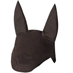 Fliegenkopfschutz Sport, darkbrown Pony