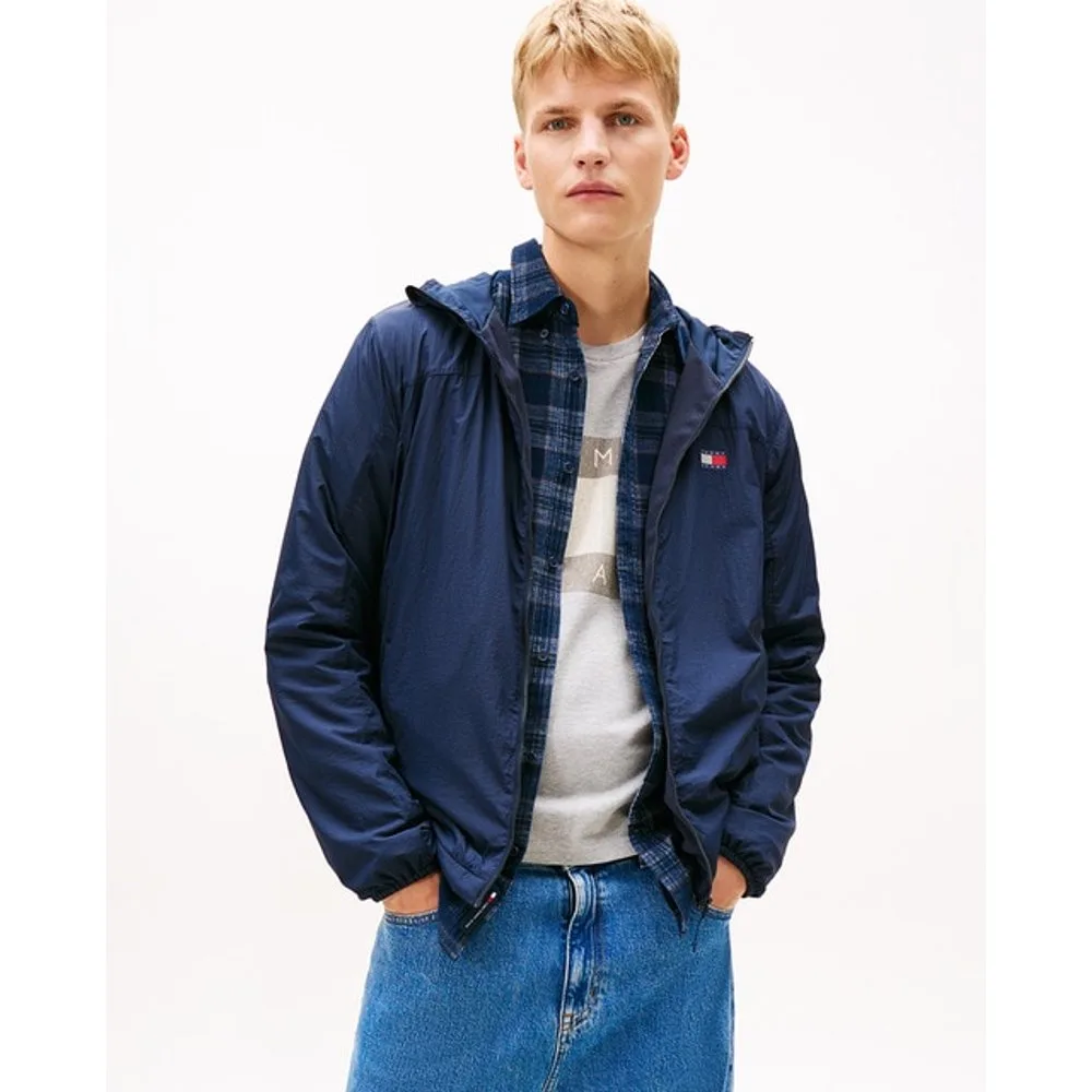 Cortavientos de hombre con capucha relaxed fit - Tommy Jeans - FashionsVida
