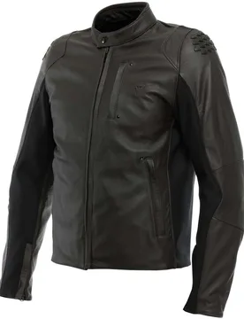 Giubbotto Moto in Pelle ISTRICE Marrone Scuro taglia 52 - Dainese - FashionsVida