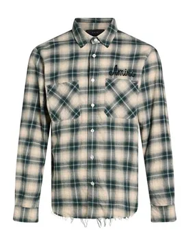 Hemd Herren Dunkelgrün M Herren - AMIRI - FashionsVida
