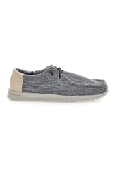 Scarpe slip on grigio in tessuto RO41815 40