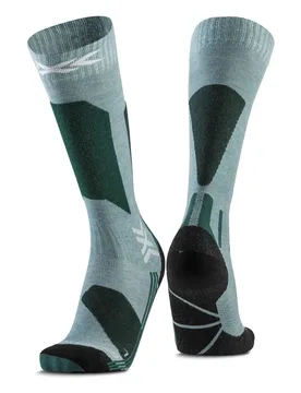 Chaussettes Ski Discover Otc Sage Green / English Lawn EU 35-36 - X-SOCKS - FashionsVida