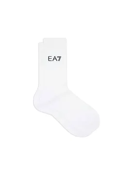 Tennis Pro Socks White / Black UK 12.5-13.5 - Ea7 Emporio Armani - FashionsVida