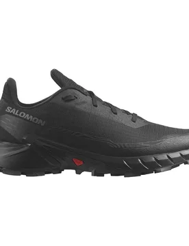 Alphacross 5 Trail Running Shoes Black / Black / Ebony UK 10.5 Men - Salomon - FashionsVida