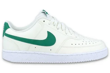 W Court Vision Low - Sneaker - weiß grün - Damen - Size: 38.5