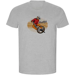 Maglietta A Maniche Corte Freestyle Rider Eco Heather Grey