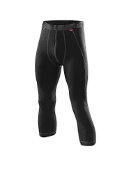 Löffler Calzoncillo funcional 3/4 para hombre negro 48