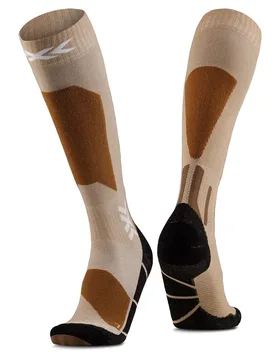 Chaussettes Ski Discover Otc Sand / Dark Sand EU 42-44 Homme - X-SOCKS - FashionsVida