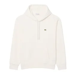 Basic Hoodie Creme White M Herren