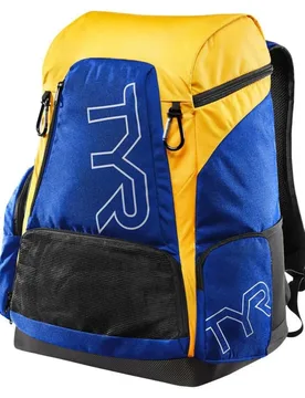Alliance Team 45l Backpack Blue / Gold One Size unisex - TYR - FashionsVida