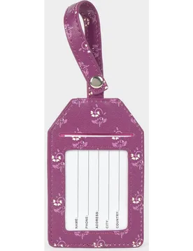 Etiqueta de maleta con logo - Brownie - FashionsVida