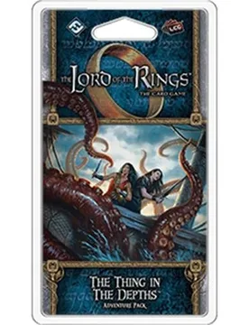 The Lord of the Rings: The Card Game - The Dream-chaser Cycle 2/6 - The Thing in the Depths Adventure Pack - Fantasy Flight Games - FashionsVida