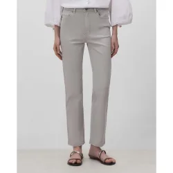 Pantalones rectos de mujer de corte slim