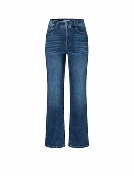 Jeans Straight Fit LAURA azul 44/L32 - Mac - FashionsVida