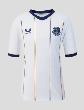Everton Fc Junior 26/27 Away Short Sleeve Shirt JXS Unisex - Castore - FashionsVida