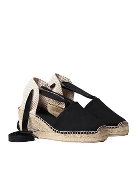 Espadrillas Con Zeppa Valencia Black EU 39 - Toni Pons - FashionsVida
