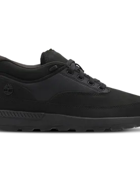Euro Grid Men's Sneakers - Black - Size 8.5 - Leather - Black - Size: 8.5 - Timberland - FashionsVida