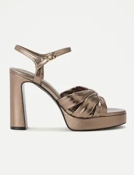 Sandalias de tacón de mujer con plataforma - Tintoretto - FashionsVida