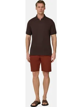 Bermuda de algodón elástico - Boggi Milano - FashionsVida