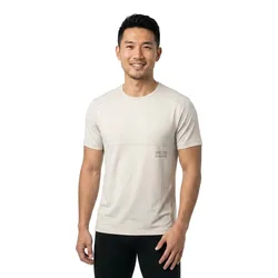 Endurance Tech Short Sleeve T-shirt Cotton White L Men
