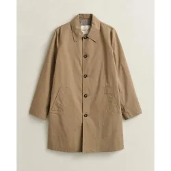Gabardina de hombre larga con bolsillos