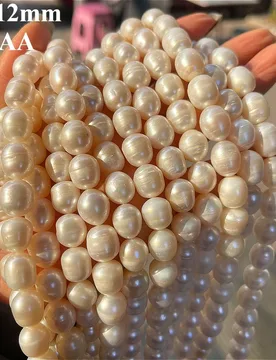 Mm 4A Natural Freshwater White Baroque Rice Pearl Bead 100% Women's Gift Jewelry Make DIY Necklace Bracelet Accessories - Aliexpress - FashionsVida