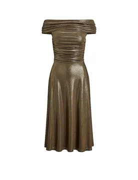 Abito da cocktail oro 42 - Ralph Lauren - FashionsVida
