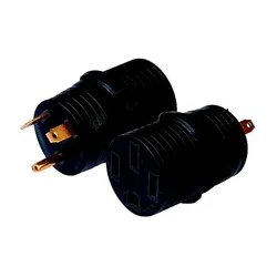 Rvsa Adapter Black / Yellow 30A Male/50A Female unisex