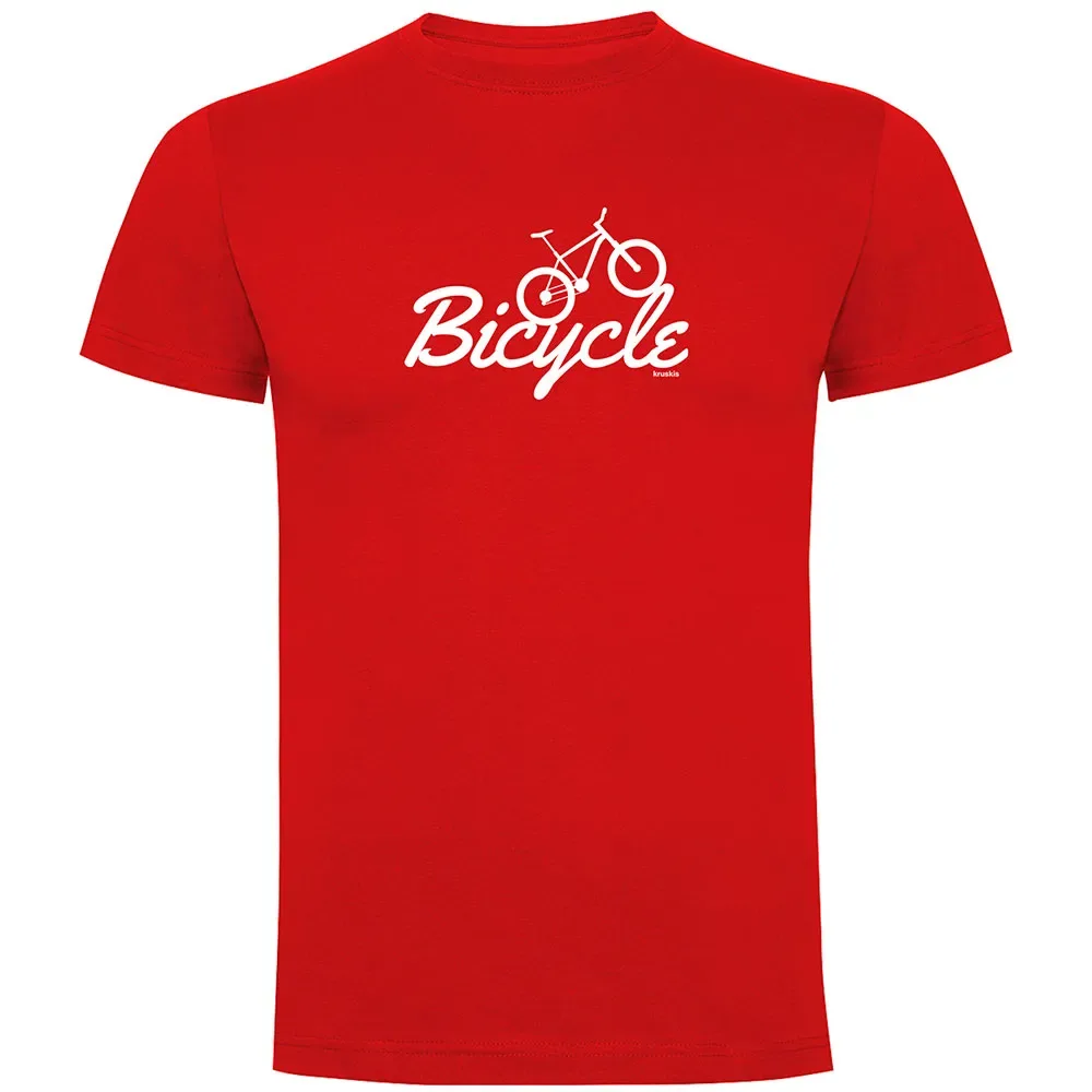 Maglietta A Maniche Corte Bicycle Red - Kruskis - FashionsVida