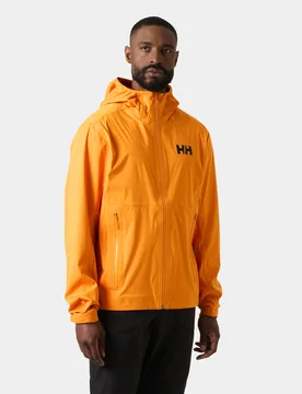 Men's Momentum 3-Layer Stretch Jacket Orange L - Ignite Orange - Male - Helly Hansen - FashionsVida