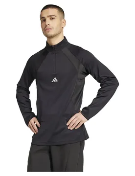 Sweat à Demi-zip Tech Apparel Black / Carbon M - Adidas - FashionsVida