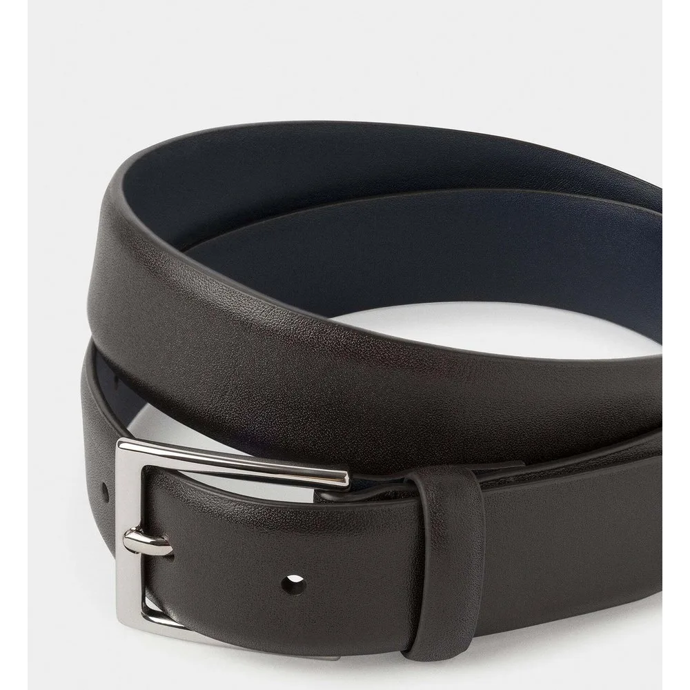 Cinturón de hombre formal de piel - Hackett - FashionsVida